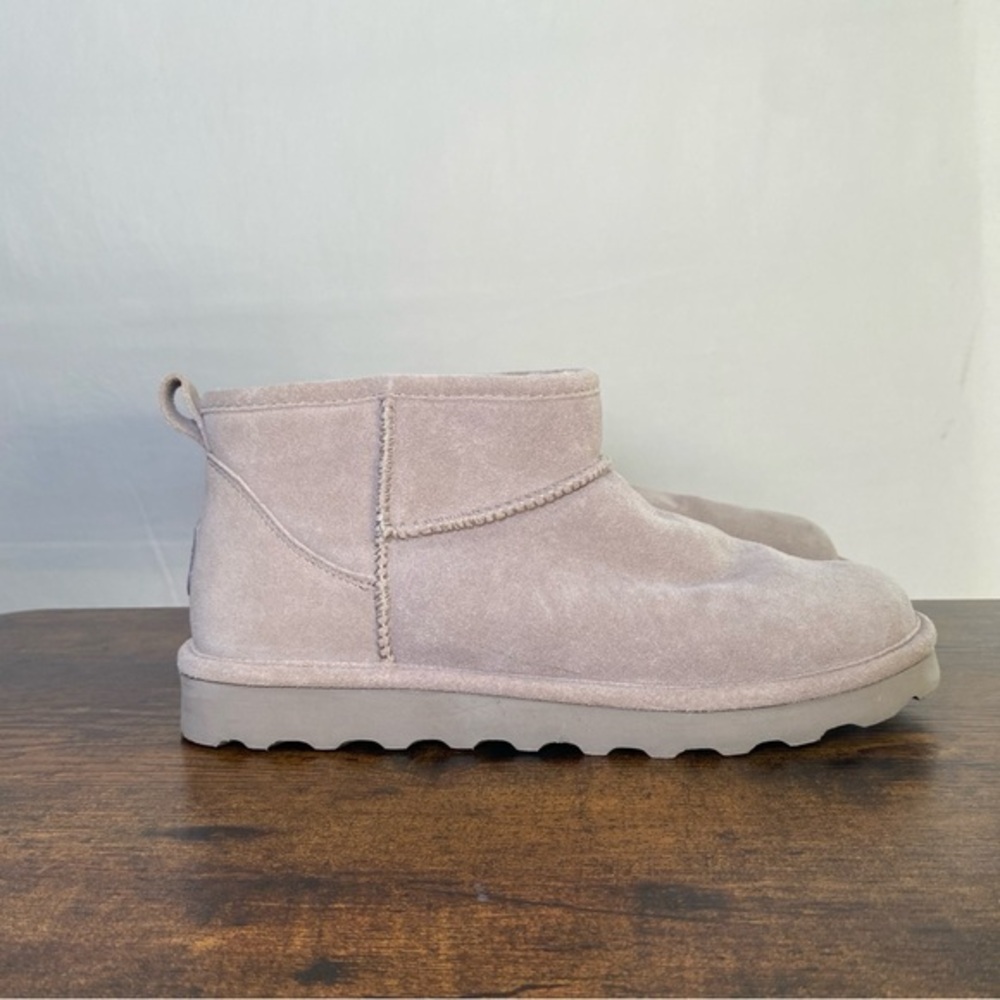 Bearpaw Women's Alyssa Boots Gray Ankle Bootie Size 11